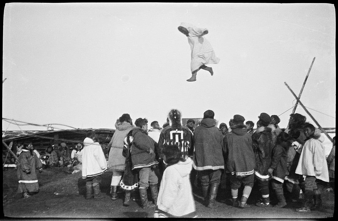 Inuit blanket toss