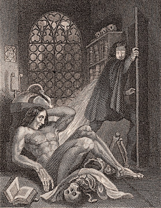 illustration of Frankenstein